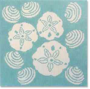 Shell Toss - Aqua