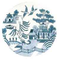 Blue Willow - Round