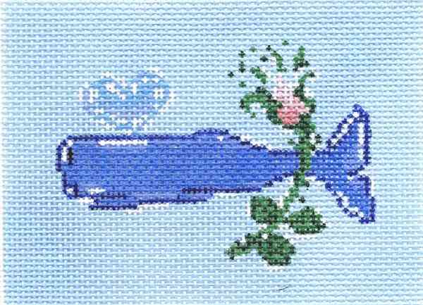 Whale with Flower