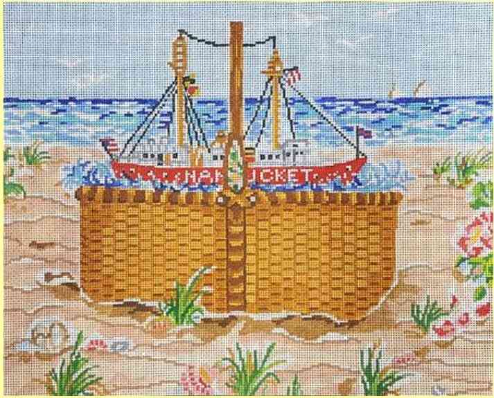 Nantucket Sailing Basket