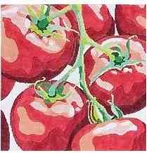 Farmer's Market - Rich, Red Tomatoes