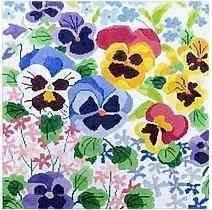 Pansy Garden #2 - Large