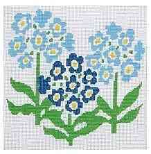 Pretty Primroses - Blue