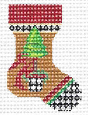Micro-sock - Topiary with Red Bow