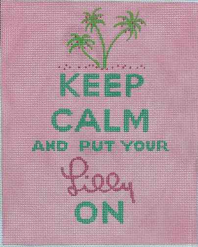 "Keep Calm..Lilly" (signature)