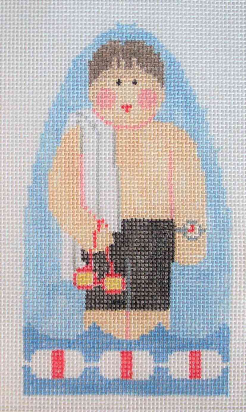 Domed Figure - Male Swimmer