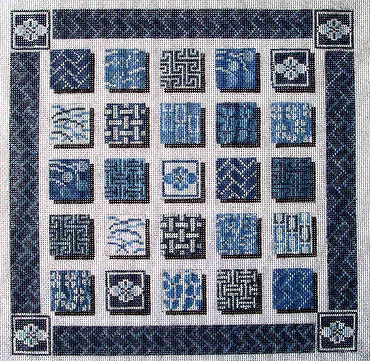 Indigo Squares