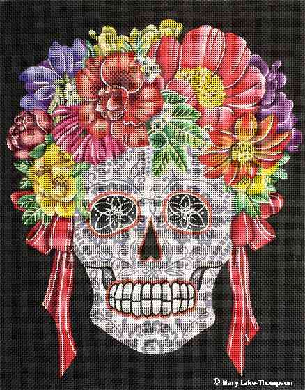 Flower Skull