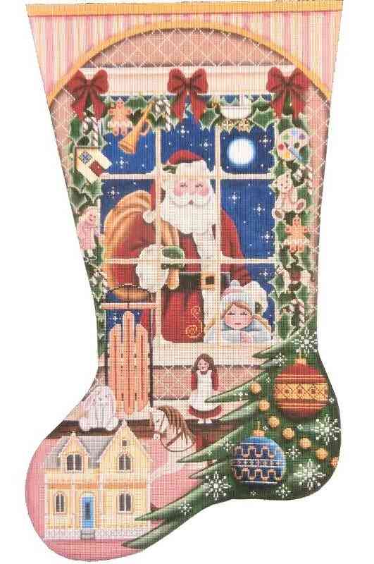 Stocking - Christmas Wishes - Girl