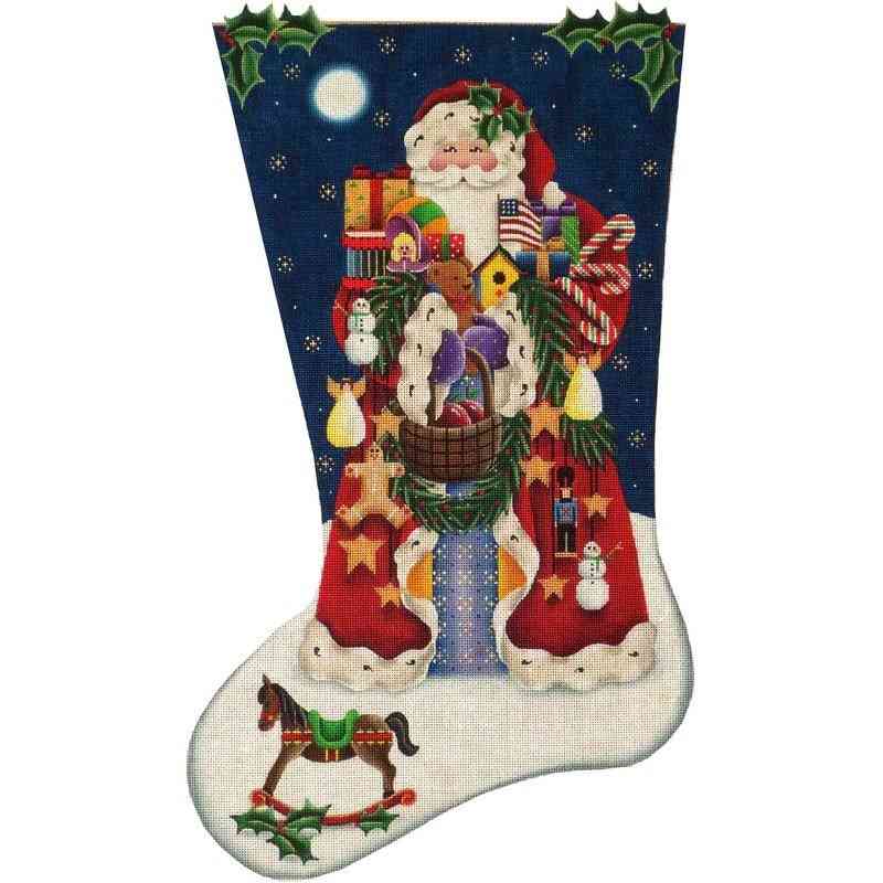 Stocking - Americana Santa