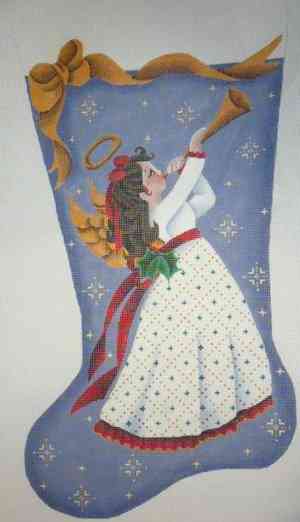 Stocking - Horn Angel
