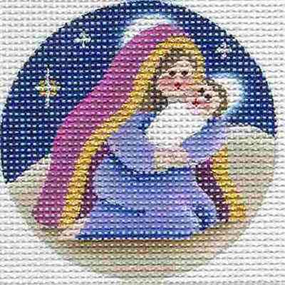 Nativity Round - Mary & Baby Jesus