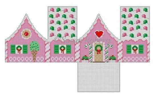 3-D House - Gum Drops & Peppermint