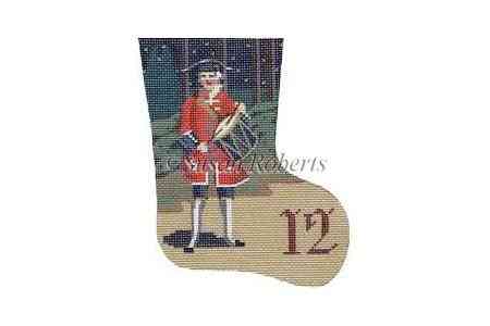 Mini-sock - 12 Days of Christmas - Day 12
