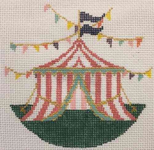 Vintage Circus Ornament - Big Top Tent